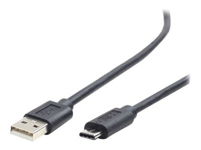 GEMBIRD USB-A/USB-C - 1m - USB A - USB C - Männlich/männlich - Gerade - Gerade - Schwarz (CCP-USB2-A