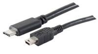 SHIVERPEAKS BASIC-S USB 2.0 Kabel, C-Stecker - B-Stecker 1,8 m, 3.1 C-Stecker - 2.0 Mini 5 Pol B-Ste