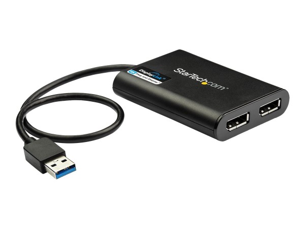 STARTECH.COM USB TO DUAL DP ADAPTER 4K 60HZ