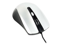 GEMBIRD MUS-4B-01-BS USB-Maus Optisch Schwarz/Silber