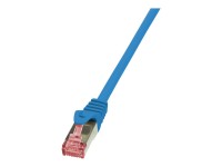 LOGILINK CQ2056S S/FTP Patchkabel Kat.6 PrimeLine blau -   2,00m