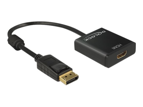 Displayport Adapter Delock DP -> HDMI 4K Aktiv