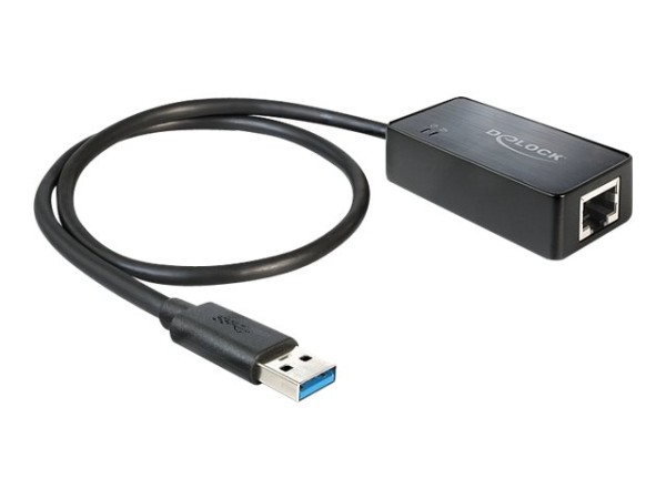 Kabel Adapter DELOCK USB3.0>Gigabit LAN-Bu. (RJ45) [bk]