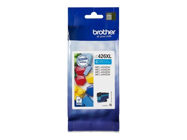 BROTHER LC-426XLC Tintenpatrone cyan (ca. 5000 Seiten)