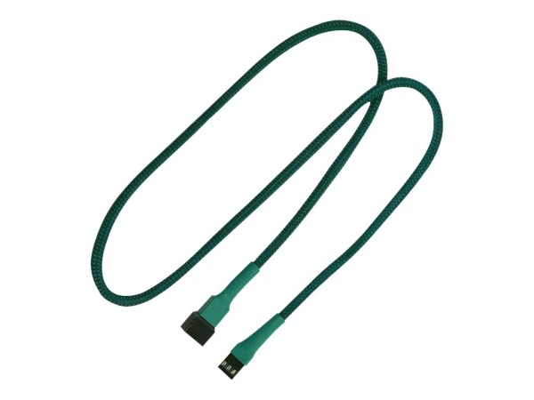 NANOXIA Kabel Nanoxia 3-Pin Verlängerung, 60 cm, grün