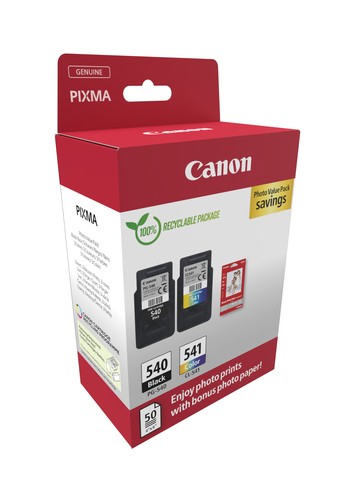 CANON PG-540 / CL-541 Photo Value Pack