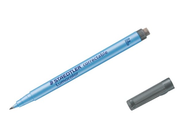 STAEDTLER Folienstift Lumocolor correctable 305 Schwarz 305 M-9