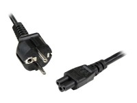 STARTECH.COM Netzkabel 2m - Schuko Stromkabel CEE7 auf C5 IEC320