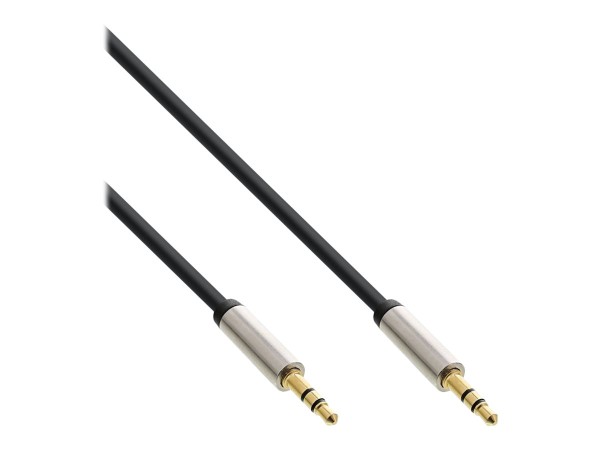 INLINE Slim Audio Klinke Kabel 3.5mm St/ST Stereo 5m