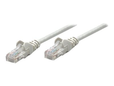 INTELLINET Netzwerkkabel Cat6 S/FTP CU LS0H 1,5m Grau RJ-45 Stecker / RJ-45 Stecker Vergoldete Konta