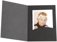 DAIBER 1x100 Daiber Passbildmappen Profi-Line bis 4,5x6 cm schw. (14014)