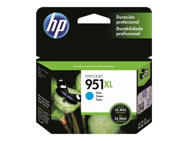 HP 951XL Cyan Officejet Tintenpatrone