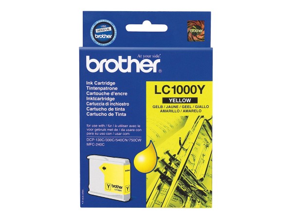 BROTHER LC1000Y Gelb Tintenpatrone