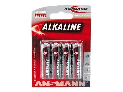 ANSMANN RED AA Alkaline Batterie Original