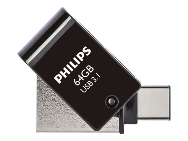 PHILIPS 2 in 1 Black 64GB