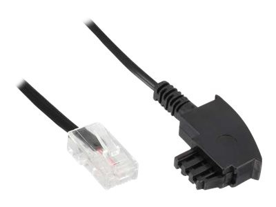 InLine® TAE-F Kabel für DSL-Router, TAE-F Stecker an RJ45 8/2, 6m