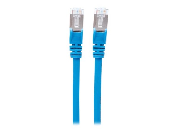 INTELLINET Netzwerkkabel Cat6 S/FTP LS0H 15m Blau RJ-45 Stecker / RJ-45 Stecker Vergoldete Kontakte