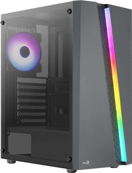 AEROCOOL Midi Blade Black RGB MicroATX/ATX/Mini-ITX