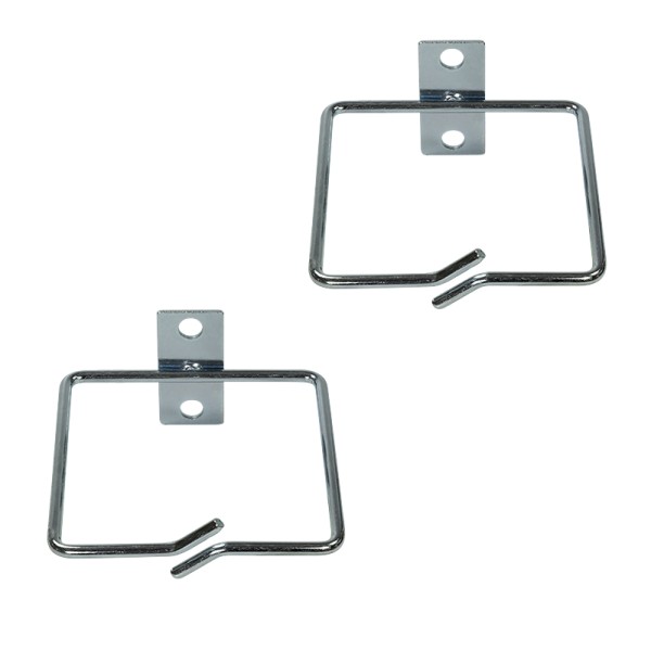 LOGILINK 19" Cable management ring 80 x 80 mm, steel, 2 pcs.