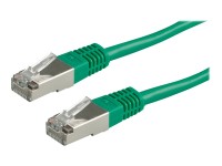 VALUE S/FTP Kabel Kat.6,grün,1m