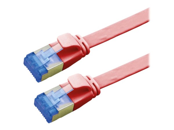 VALUE 21992122 RJ45 Netzwerkkabel, Patchkabel CAT 6a F/UTP 2.00 m Rot 1 St.