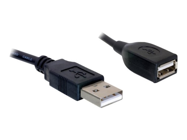 DELOCK Kabel USB 2.0 Verlaengerung, A/A 15cm S/B