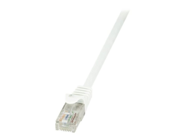 LOGILINK CAT6 U/UTP Patch Cable AWG24 weiß 0.50m Econ Line