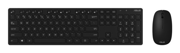 ASUS W5000 wireless Keyboard+Mouse dt. Layout black