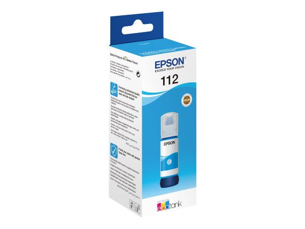 EPSON Ink/112 EcoTank Pigment Cyan Bottle