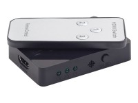 GEMBIRD HDMI Switch Gembird 3 Eingänge -> 1 Ausgang 4k +Fernbed.