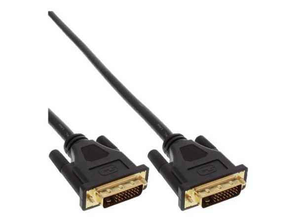 INLINE DVI-D Kabel PREMIUM 5m InLine DVI-D Kabel PREMIUM vergoldete Stecker Dual Link digital 24+1