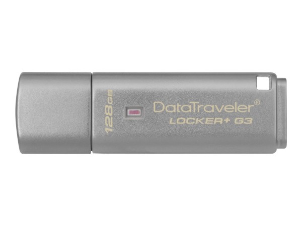 KINGSTON USB-Stick 128GB Kingston DataTraveler Locker DTLPG3