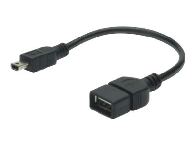 DIGITUS USB Adapter, Typ mini USB B - A, St/Bu, 20