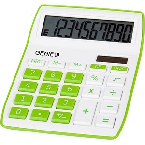 GENIE Tischrechner 840g grün