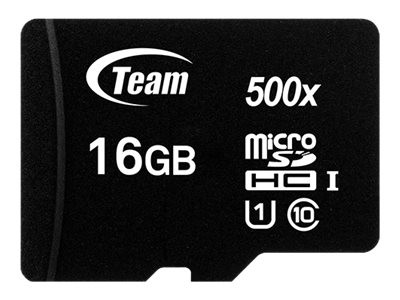 TEAM GROUP Card Team U1 C10 MicroSD + ADP 16GB