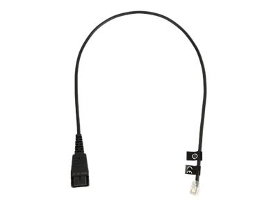 Cable w/ QD to RJ10 Plug