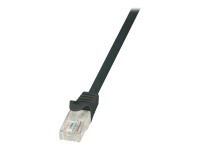 LOGILINK CAT5e UTP Patch Cable AWG26 schwarz 1.00m