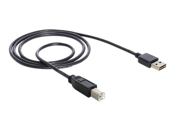 DELOCK Kabel EASY USB 2.0-A > B Stecker/Stecker 2 m