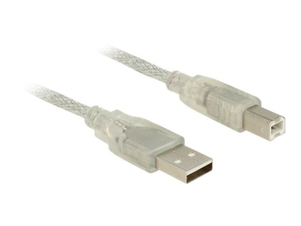 DELOCK Kabel USB 2.0 A Stecker > USB 2.0 B Stec