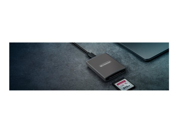 TRANSCEND CFexpress Type-B-Card Reader USB 3.2 Gen 2x2 Type C