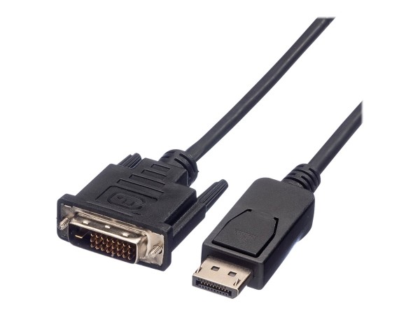 VALUE DisplayPort Kabel DP ST - DVI (24+1) ST, LSOH, 1,5m