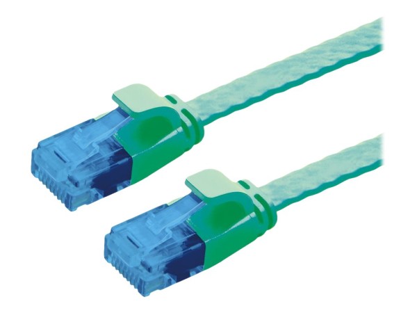 VALUE 21992045 RJ45 Netzwerkkabel, Patchkabel CAT 6a U/UTP 5.00 m Grün 1 St.