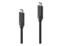 PURELINK iSeries Premium - USB-Kabel - USB-C (M) bis USB-C (M) - USB 3.1 Gen 2 - 20 V - 3 A - 1 m -