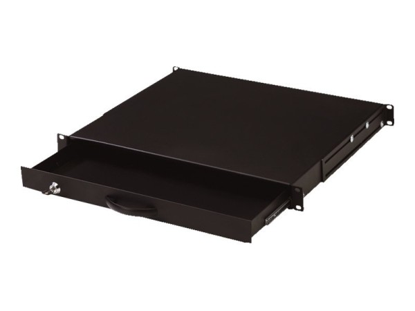 NWKSch 19" Zub Digitus Tastatureinschub 1HE / sw
