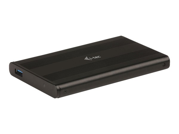 I-TEC USB 3.0 Advance MySafe AluBasic Gehaeuse 6,4cm 2,5Zoll SATA HDD Festplattengehaeuse extern Sup