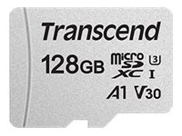 TRANSCEND SD microSD Card 128GB Transcend SDHC USD300S-A w/Adapter