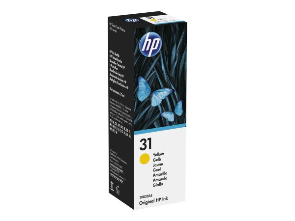 HP 31 70-ml Yellow Original Ink Bottle