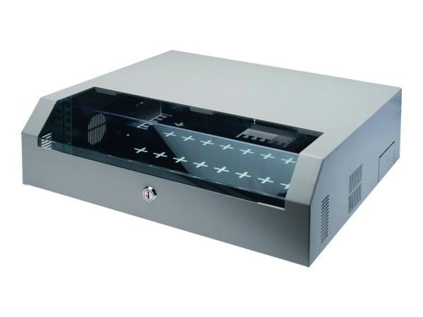 DIGITUS 5HE SOHO Slim Wandgehäuse,schw