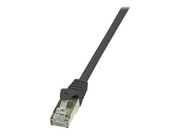LOGILINK CAT5e F/UTP Patch Cable AWG26 schwarz 7.50m