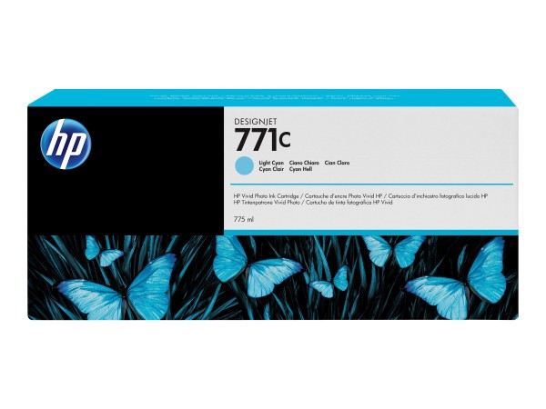 HP 771C hell Cyan Tintenpatrone
